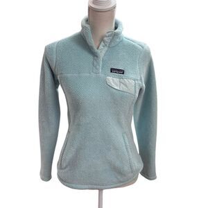 Patagonia Re-Tool Snap-T Fleece Pullover Jacket light blue Women’s XS